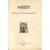 Sonety Józefa Orłowskiego / destrukt