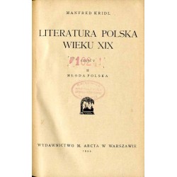 Literatura polska wieku XIX. Cz. 5. 2: Młoda Polska