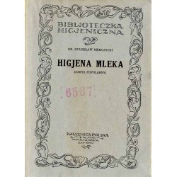 Higjena mleka (zarys popularny)