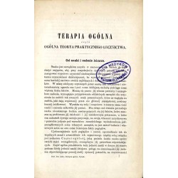 Terapia ogólna. T. 1