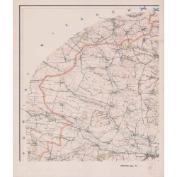 Powiat Proszowice. Województwo krakowskie. Skala 1:25 000 (mapa w 4 arkuszach 1963)