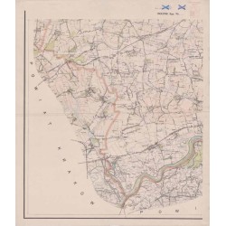 Powiat Proszowice. Województwo krakowskie. Skala 1:25 000 (mapa w 4 arkuszach 1963)