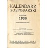Kalendarz Gospodarski na Rok Pański 1930. R.22