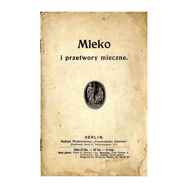 Mleko i przetwory mleczne