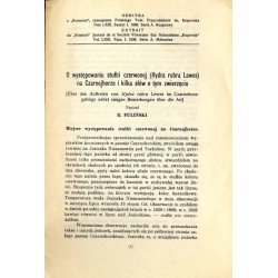 O występowaniu stułbi czerwonej (Hydra rubra Lewes) na Czarnejhorze i kilka słów o tym zwierzęciu  (Über das Auftreten von Hydr