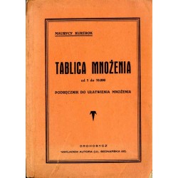 Tablica mnożenia od 1 do 10.000. Podręcznik do ułatwienia mnożenia