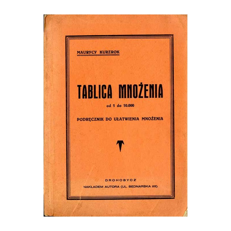 Tablica mnożenia od 1 do 10.000. Podręcznik do ułatwienia mnożenia
