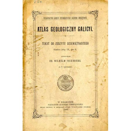 Atlas geologiczny Galicyi. Tekst do zeszytu dziewiętnastego. Sambor (słup IX, pas 6)