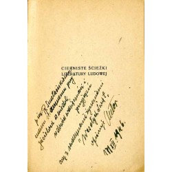 Cierniste ścieżki literatury ludowej