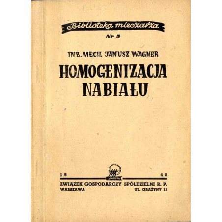 Homogenizacja nabiału