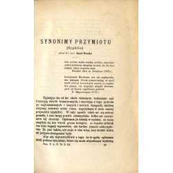 Synonimy przymiotu (Syphilis)