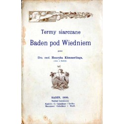 Termy siarczane Baden pod Wiedniem