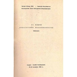 II Forum Publicystów Krajoznawczych. Materiały. Poznań-Gorzów Wielkopolski, 20-22 września 1985 r