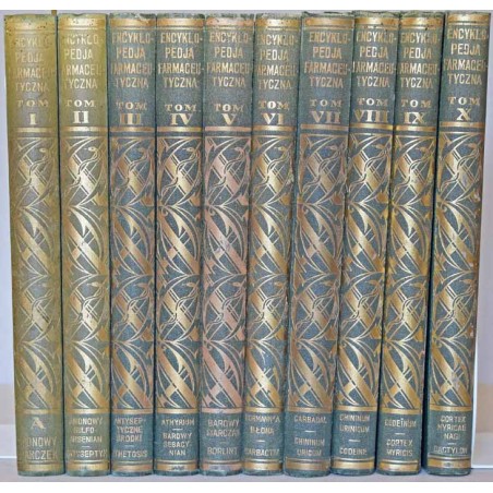 Encyklopedja Farmaceutyczna. 10t. w 10 vol. (komplet wydawniczy)