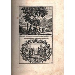 Historische Bilder-Bibel vorstellend die Geschichte der H. Patriarchen und Ertz-Vätter der Richter unter dem Volck Gottes wie a