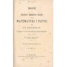 Dodatki do bibliografii piśmiennictwa polskiego z działu matematyki i fizyki oraz ich zastosowań wydanej w roku 1873 nakładem Bi