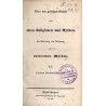 [Nordische Vorzeit und Mythen]. I. Heft: Über den geistigen Gehalt der alten Religionen und Mythen. Als Einleitung zur Erklärung