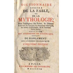Dictionnaire abrégé de la fable ou de la mythologie