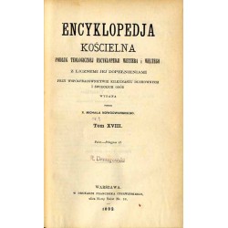 Encyklopedja kościelna. Podług teologicznej encyklopedji Wetzera i Weltego, z licznemi jej dopełnieniami. T. 18: Pabst - Pelagju
