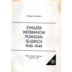 Związek Weteranów Powstań Śląskich 1945-1949