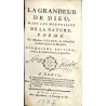 La grandeur de Dieu dans les merveilles de la nature. Poëme Cinquième édition revue et considérablement augmentée