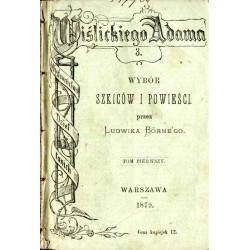 Wybór szkiców i powieści. T. 1