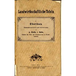 Landwirthschaftliche Tafeln. I. Obstbau