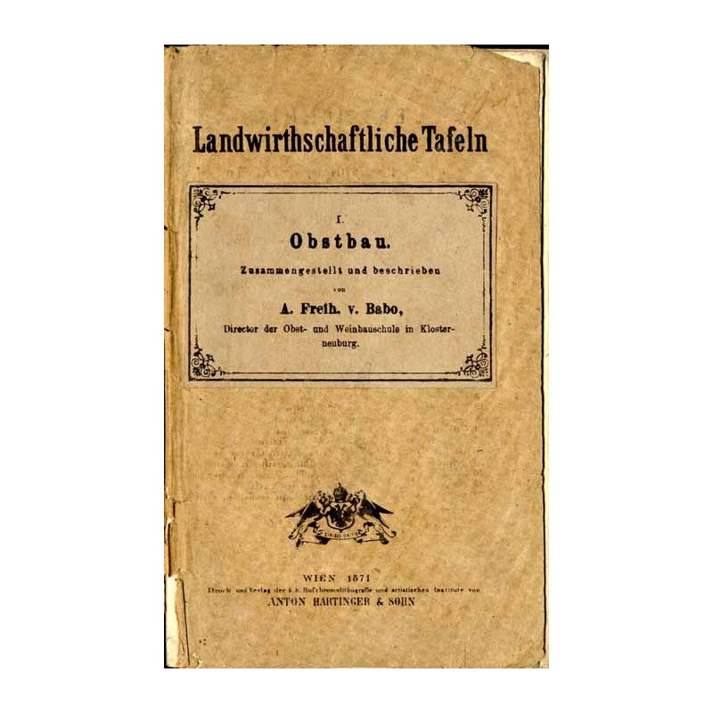 Landwirthschaftliche Tafeln. I. Obstbau