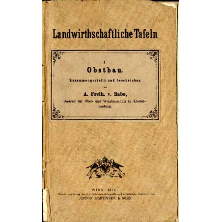 Landwirthschaftliche Tafeln. I. Obstbau
