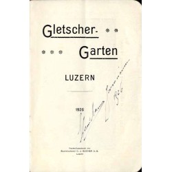 Gletschergarten in Luzern 1926