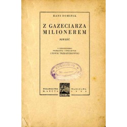Z gazeciarza milionerem. Powieść