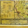 Mapa gospodarcza województwa śląskiego  Carte économique de la Voïvodie de Silésie. Skala 1:100.000