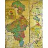 Mapa gospodarcza województwa śląskiego  Carte économique de la Voïvodie de Silésie. Skala 1:100.000