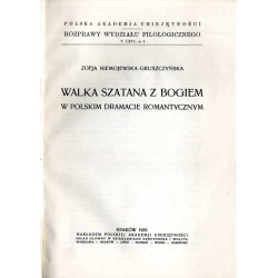 Walka Szatana z Bogiem w polskim dramacie romantycznym
