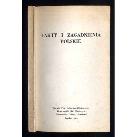 Fakty i zagadnienia polskie
