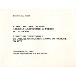Struktura terytorialna Kościoła łacińskiego w Polsce w 1772 roku
