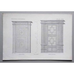 Bilderwerk schlesischer Kunstdenkmäler. Mappe III: Innere Ausstattung. Holz. Tafel 195.1-3: Jauer [Jawor] und Görlitz [Niemcy].