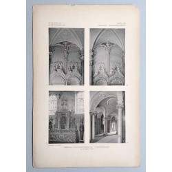 Bilderwerk schlesischer Kunstdenkmäler. Mappe III: Fortsetzung des Barockstils und seine Ausläufer. Rococo-Neuklassicismus. Tafe