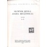 Słownik języka Adama Mickiewicza. T. 8: S - Ś