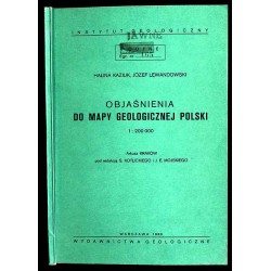 Objaśnienia do mapy geologicznej Polski 1:200.000. Arkusz Kraków