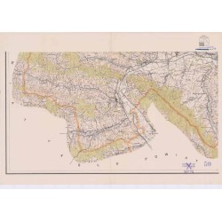 Powiat Strzyżów. Województwo rzeszowskie. Skala 1:25 000 (mapa w 4 arkuszach 1960)