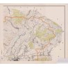 Powiat Dębica. Województwo rzeszowskie. Skala 1:25 000 (mapa w 4 arkuszach 1961)