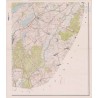 Powiat Iława. Województwo olsztyńskie. Skala 1:25 000 (mapa w 6 arkuszach 1965)