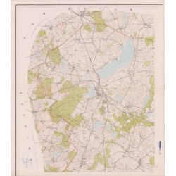 Powiat Iława. Województwo olsztyńskie. Skala 1:25 000 (mapa w 6 arkuszach 1965)