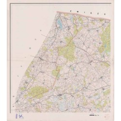 Powiat Bartoszyce. Województwo olsztyńskie. Skala 1:25 000 (mapa w 8 arkuszach 1964)