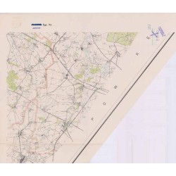 Powiat Bartoszyce. Województwo olsztyńskie. Skala 1:25 000 (mapa w 8 arkuszach 1964)