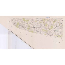 Powiat Bartoszyce. Województwo olsztyńskie. Skala 1:25 000 (mapa w 8 arkuszach 1964)