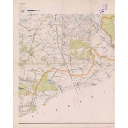 Powiat Poddębice. Województwo łódzkie. Skala 1:25 000 (mapa w 9 arkuszach 1961)