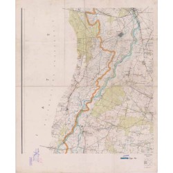 Powiat Poddębice. Województwo łódzkie. Skala 1:25 000 (mapa w 9 arkuszach 1961)