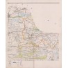 Powiat Poddębice. Województwo łódzkie. Skala 1:25 000 (mapa w 9 arkuszach 1961)